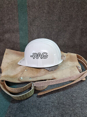 RAG Helm + Arschleder, Grubenlampe, Wetterlampe, Steigerlampe, Bergbau • 12.50€