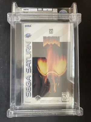 Doom Sega Saturn Wata 8.5 A+ Seal Video Game - Image 1 of 4