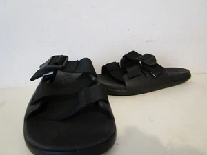 Chaco Womens Chillos Open Toe Slip On Casual Slide Sandals Black  Size 5 - Picture 1 of 5
