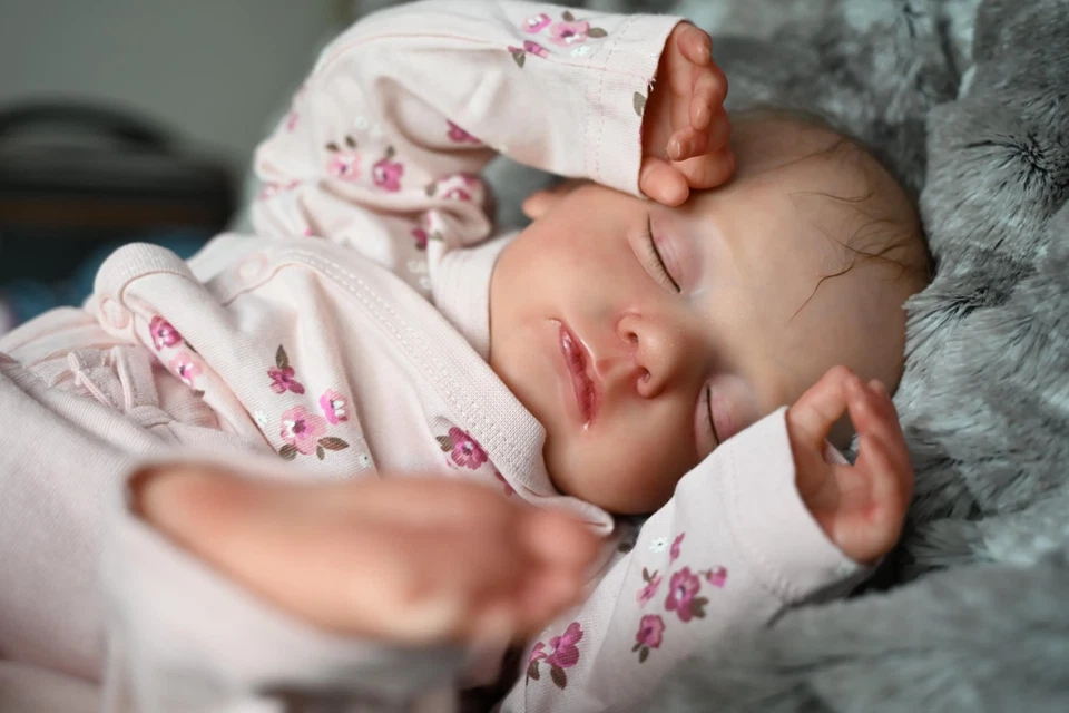 Reborn baby realistic doll , handmade, Alessia by Gudrun Legler - Immagine 1 di 4