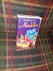 *RARE* Black Diamond Disney Aladdin (VHS, 1993) 