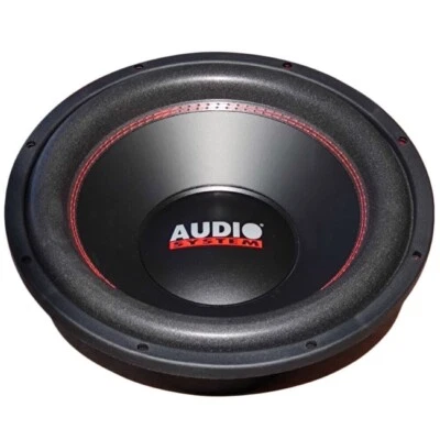 SUBWOOFER AUDIO SYSTEM ASY15 da 38 cm diametro doppia bobina 2+2 ohm auto CAR - Immagine 1 di 4