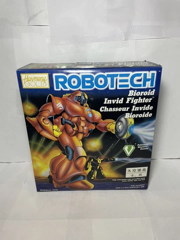 Harmony Gold Robotech Bioroid Invid Fighter Chasseur Invide/Rare/w Original Box Cover