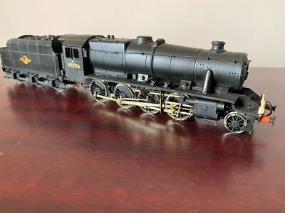 BR ex- LMS Stanier Class '8F' Loco No. 48706 Kit Built 00 Gauge 4mm Train - Image 1 of 4