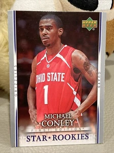 NBA 2007-08 Upper Deck First Edition Star Rookies RC Mike Conley - Picture 1 of 2