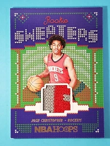 2021-22 Panini Hoops Winter Rookie Sweaters RC Josh Christopher Rockets #RSW-JC - Bild 1 von 2