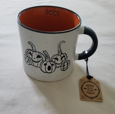 Кружка Halloween Pumpkin Jack-o-lantern 16 унций от Global Design Collections МИЛАЯ НОВАЯ - Изображение 1 из 4