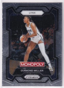 2024 WNBA Prizm Monopoly Panini Basketball No. 9 Diamond Miller - Bild 1 von 2