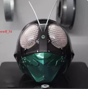 Masked Rider 1 Kamen Rider New No.1 3D Print Helmet Full Face Mask Cosplay - Picture 1 of 7