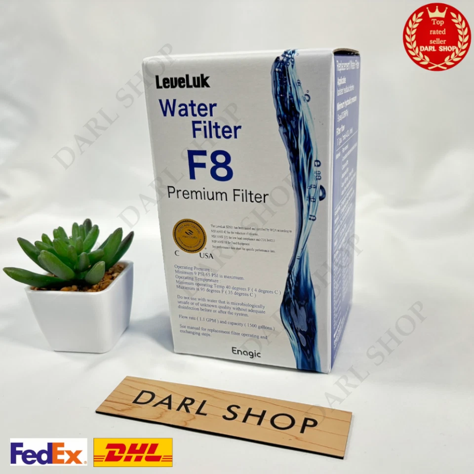 Leveluk F8 Filter for Kangen K8 Premium Water Ioniser Machine Made by Enagic JP - Image 1 of 4
