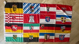 Fahne Flagge Deutschland 16 Bundesländer - 90 x 150 cm - Bild 1 von 2