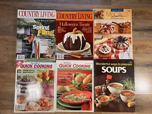 Vintage Cooking Magazines Lot Of 6 1978-2006 Combined Shipping - Picture 1 of 7