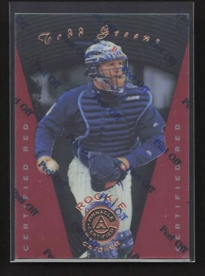 1997 Pinnacle Certified Red Todd Greene RC #120 Anaheim Angels - Image 1 of 2