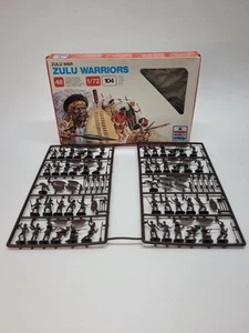ESCI #213 Guerra Zulú - Guerreros 1/72 48 Figuras Sin Pintar - Nuevo Hecho en Italia 1983 - Imagen 1 de 11