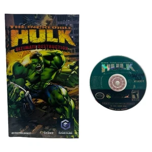 The Incredible Hulk: Ultimate Destruction Nintendo Gamecube Tested Disc & Manual - Picture 1 of 5