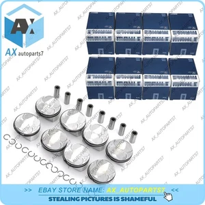 MAHLE 8x Pistons Rings Set Φ87+0.5mm For BMW 740i E61 E60 E66 E65 N62B40 4.0L V8 - Picture 1 of 5