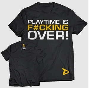 Camiseta Dedicated Nutrition "Playtime Is Over" - Imagen 1 de 1