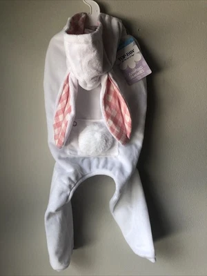 Top Paw Red Pink White Love Print Dog Long Johns Tail Pajamas Size Small NWT - Image 1 of 4