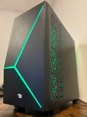 Custom ARGB Gaming Desktop Computer PC i7 3.4GHz 16GB RAM 512 GB SSD W11P WIFI 6 - Image 1 of 4