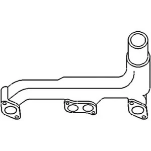 R27404 Exhaust Manifold Fits John Deere 3010 3020 Gas Tractors - Picture 1 of 12