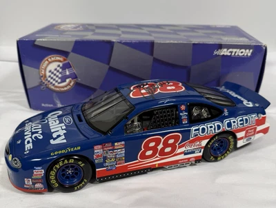 AUTOGRAPHED - 1999 Dale Jarrett #88 Quality Care Ford Taurus – 1:18 Diecast - Image 1 of 4
