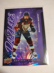 2024-2025 Upper Deck PWHL Maureen Murphy Purple Dazzler - Picture 1 of 2