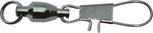 Spro SBSB03-5 Black Ball Bearing Interlock Snap Swivel Size 3 16 lb 5CT - Picture 1 of 3