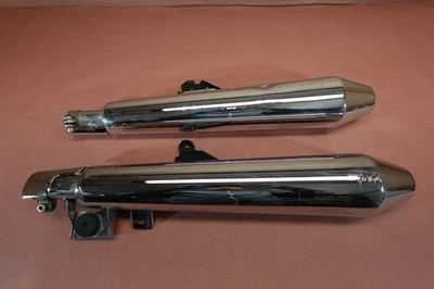 2009-2016 Triumph Bonneville T100 Muffler Exhaust Silencer Pipes - Image 1 of 4