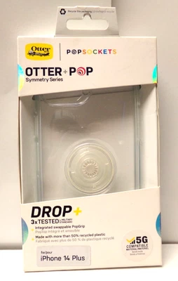 Funda Transparente OtterBox iPhone 14 Plus Otter + Pop Symmetry Series - TRANSPARENTE - 334 Foto 1 de 4