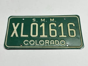 Abgelaufenes 1980’s - 90’s Colorado Nummernschild ~ schöner Scheunenfund - Bild 1 von 2