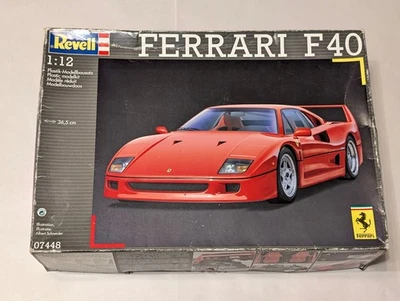Revell 1/12 Ferrari F40 - Complete - Minor Assembly Started - Image 1 of 4