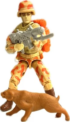 G.I. Joe ARAH Vintage Spearhead & Max (1988 - Missing Blaster Strap/Belt) - Immagine 1 di 2