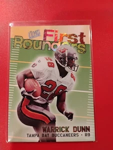 1997 Fleer Ultra First Rounders Warrick Dunn #12FR Rookie RC - Bild 1 von 2