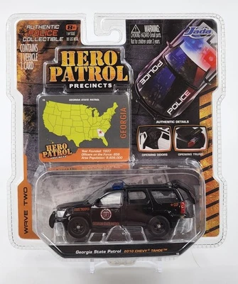 Chevy Tahoe 2010 1:64 Wave 2 Jada Toys Hero Patrol Georgia State Patrol Foto 1 de 4