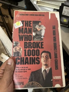 The Man Who Broke 1,000 Chains (VHS, 1987) Val Kilmer Rare - Bild 1 von 1