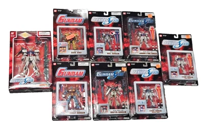 LOTE DE 8 FIGURAS DE ACCIÓN GUNDAM SEED Foto 1 de 4