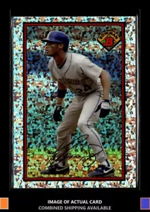 2014 Bowman Ken Griffey Jr 1989 is Back Silver Diamond Refractor Mariners - Picture 1 of 2