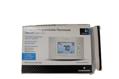 Emerson 1F85U-22PR Programmable Thermostat FAST SHIPPING - Image 1 of 4