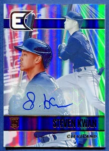 Autógrafo de novato Panini Chronicles Essentials 2022 Steven Kwan #13 - Imagen 1 de 2