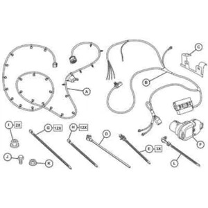 Arnés de cableado de remolque Mopar - Mopar (82214522AC) - Imagen 1 de 1
