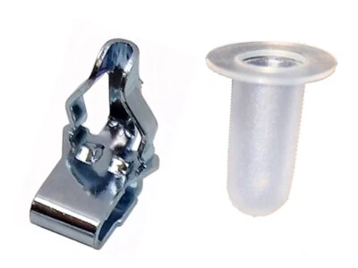 Metall Clip / Klammer & Tülle für Alfa & Fiat Türverkleidung Türpappen Foto 1 de 3