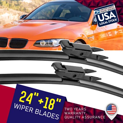 Limpiaparabrisas limpiaparabrisas delantero 24" 18" para BMW 328i GT xDrive 2014-2016 X2 Foto 1 de 4