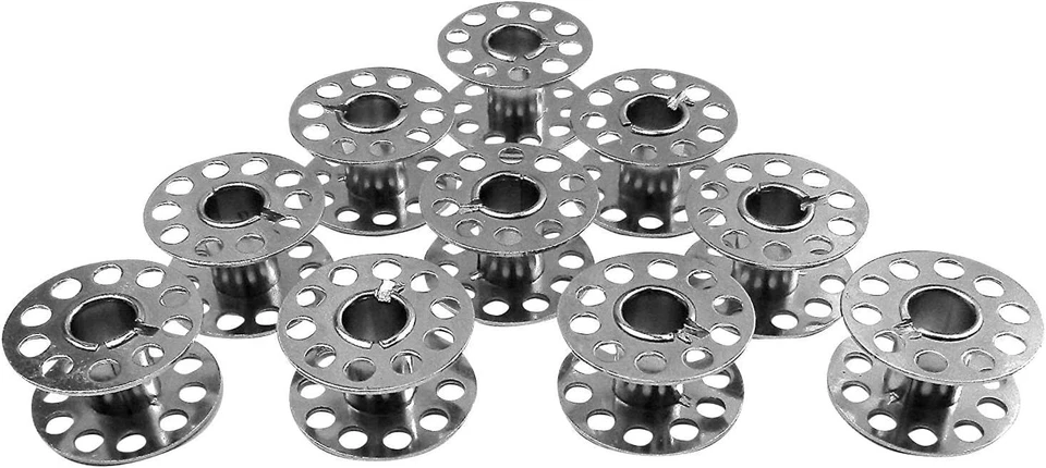 SPOLINA BOBINE MACCHINE MACCHINA DA PER CUCIRE  ROCCHETTI METALLO UNIVERSALI - Immagine 1 di 1