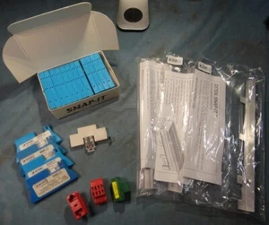 New Ditek, Box of 12 + 2 Snap-it 66 block mounted surge protector, bonus parts - Bild 1 von 9