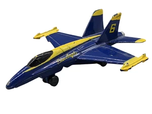 Vintage Diecast Blue Angels 4" Pencil Sharpener F-18 Hornet Fighter Jet Airplane - Picture 1 of 12