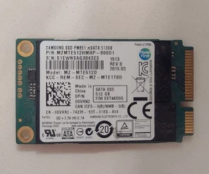 Samsung 512GB PM851 50mm SATA III (6G) mSATA - Bild 1 von 2