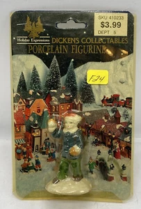 Dickens Collectables Christmas Village Accessory CHILD Dollhouse F24 - Picture 1 of 4