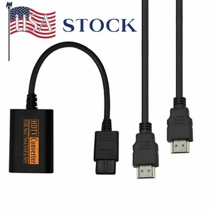 For Nintendo 64/SNES/NGC/SFC Gamecube Console HDMI Adapter Converter Cable - Picture 1 of 7