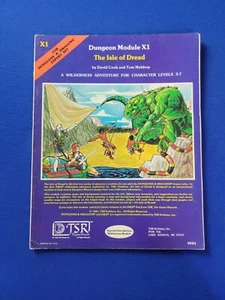 The Isle of Dread Adventure Module - Dungeons and Dragons X1 - Bild 1 von 3