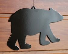 Black Bear Wildlife Ornament Metal Art Plasma Cut